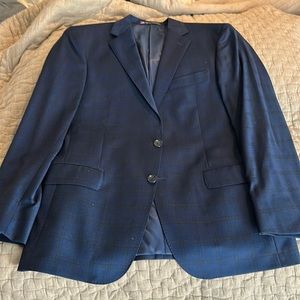 Hart Schaffner Marx 40s blue blazer